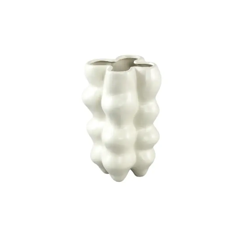 Topf – Keramik Steinzeug, Bäuchiges Design, Creme, M – Baille | PTMD Nur Für Kurze Zeit