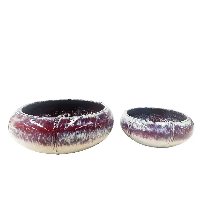 Topf – Keramik Material, Runde Form, Rosa Oberfläche – Azad | PTMD Online Kaufen