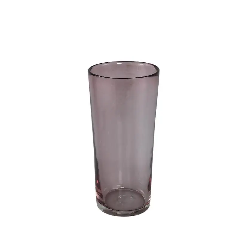 Vase – Struktur Design, Runde Form, Glas Material, Rosa, S – Mehran | PTMD Garantierte Lieferung