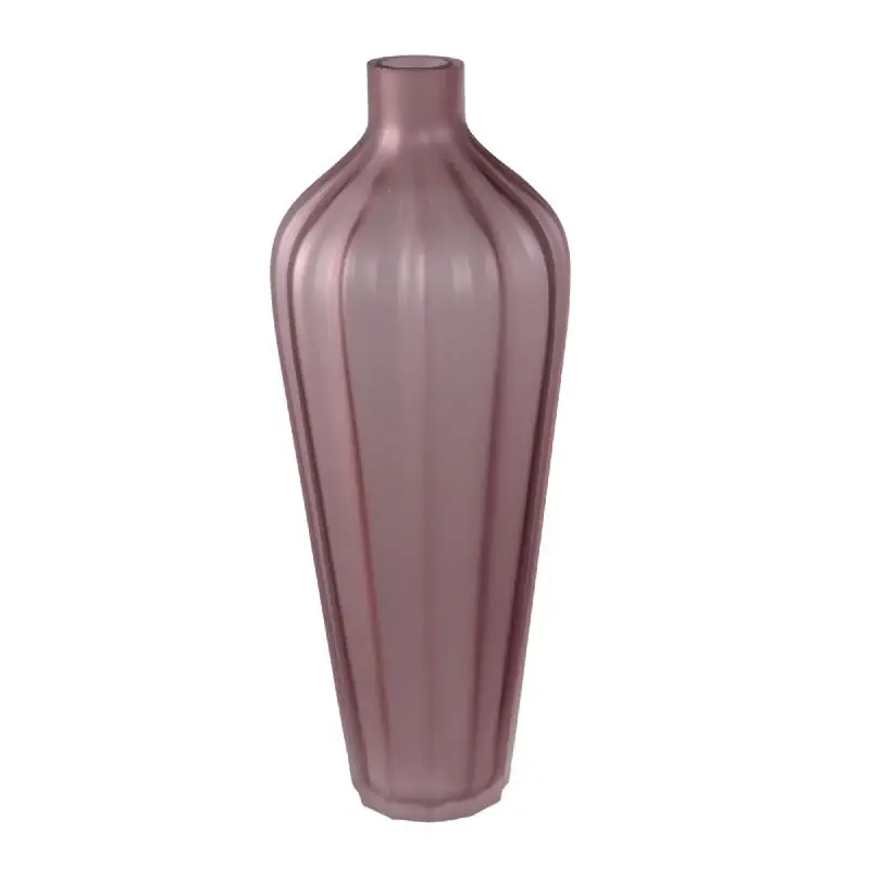 Billig Vase – Hellrosa Glas, Glatte Oberfläche, Hoch – Aleiya | PTMD