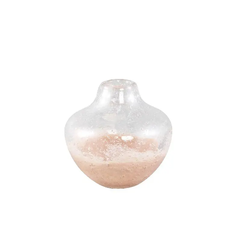 Kracherpreis Vase – Bauchige Form, Glas Material, Braun – Enrikas | PTMD
