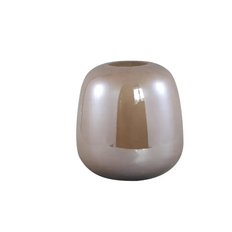 Letzte Chance Vase – Runde Form, Glas Material, Braun, L – Mexx | PTMD