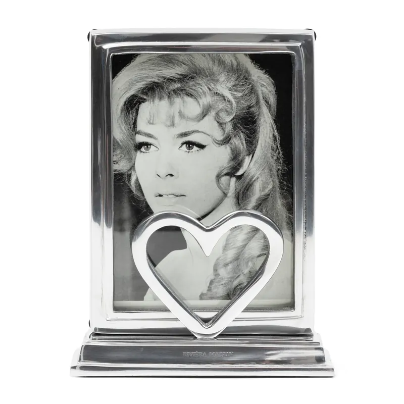 Schnäppchen Bilderrahmen - Aluminiumrahmen, Herzdetail, Standfuß - RM Heart | Rivièra Maison