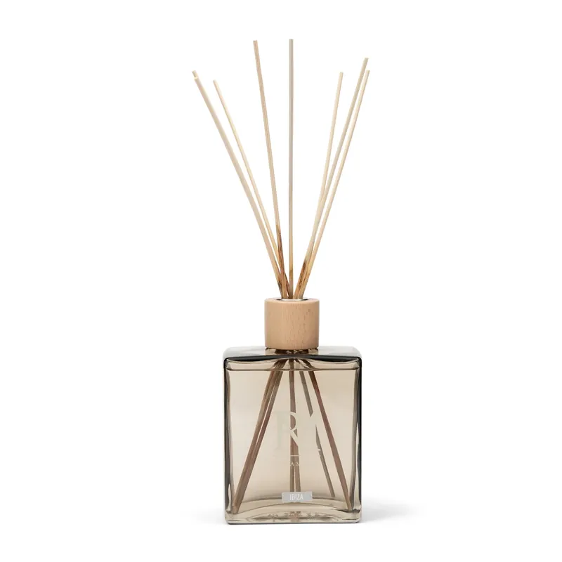 Solange Der Vorrat Reicht Diffuser - Glasflakon, Holzstäbchen, Raumduft, 500 ml - Ibiza | Rivièra Maison