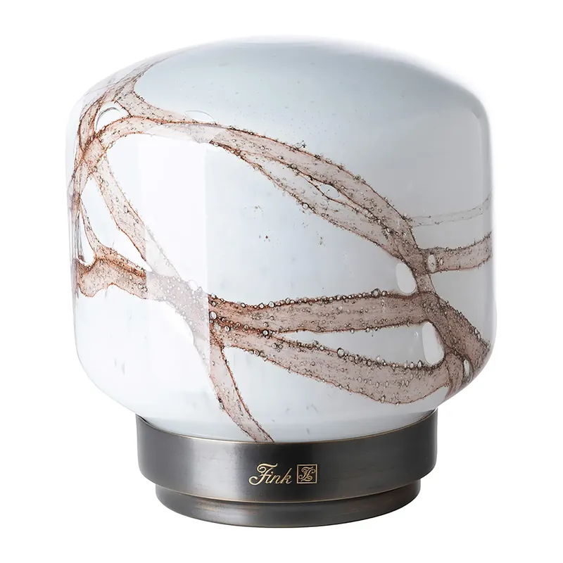 Preisreduziert LED-Leuchte – Galvanisiert, Glasdesign, Modern - Mellux | Fink Living