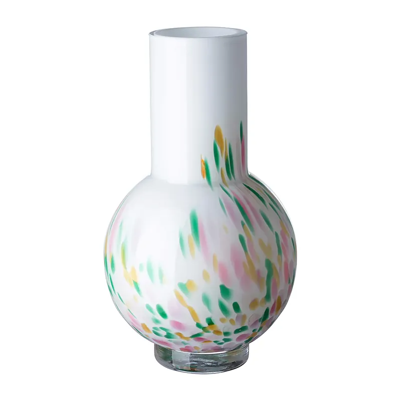 Vase – Revolt Design, Zylindrische Form, Opalglas, Weiß – HENNY | Fink Living Neue Ware