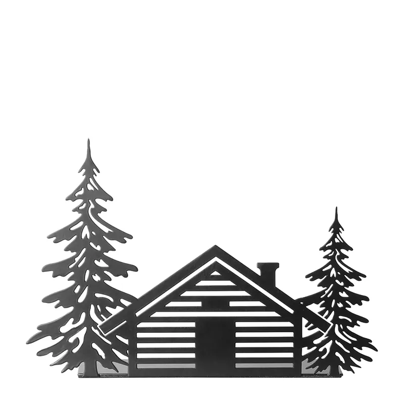 Online Kaufen Dekohaus – Eisen, Pulverbeschichtet, Matt - CHALET | Fink Living