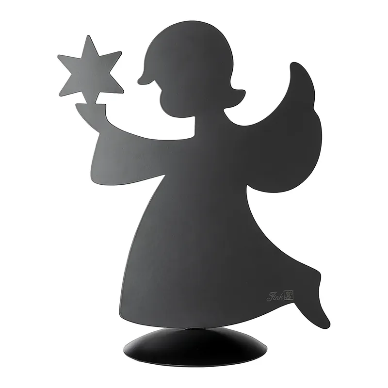 Dekofigur – Schwarz Eisen, Matte Optik, Festliches Design - Holyworker | Fink Kracherpreis