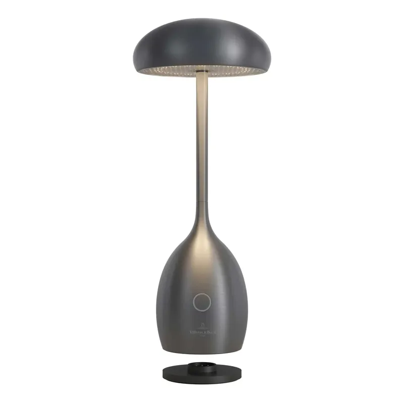 Versand Am Gleichen Tag Akku-Tischleuchte – Pilzförmiges Design, Dimmbares Licht, Aluminiumgehäuse - Triest | Villeroy & Boch