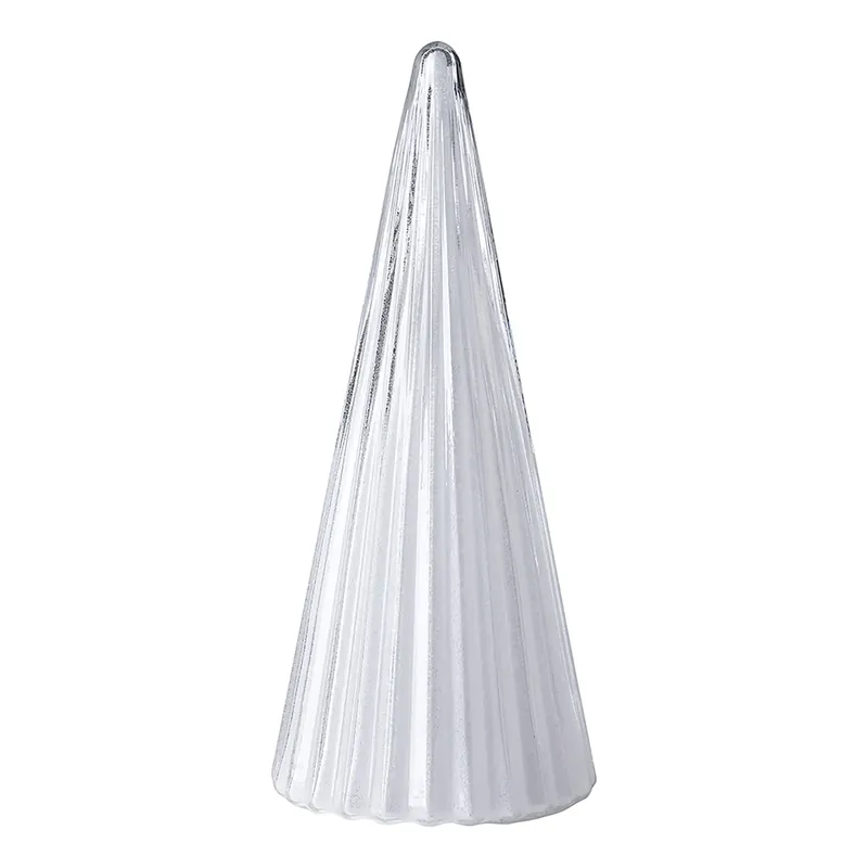 Dekobaum – LED-Beleuchtet, Linienstruktur, Elegantes Glas - Raya | Fink Living Highlight