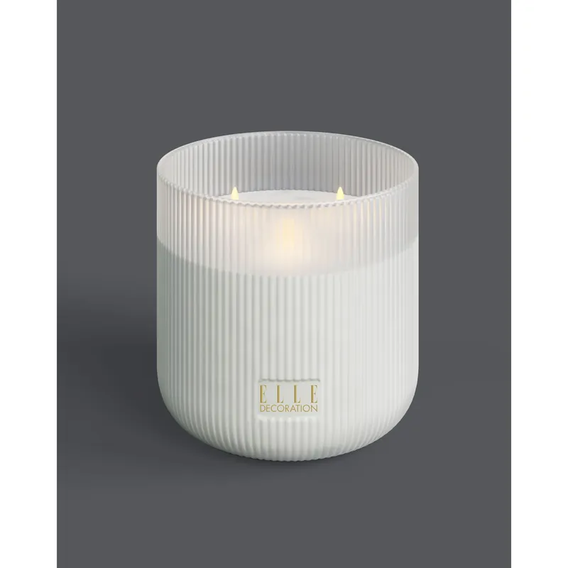 LED-Kerze – Dreiflammiges Design, Flackernde LED, Timer Funktion - Belleville | ELLE Decoration Preis Gesenkt