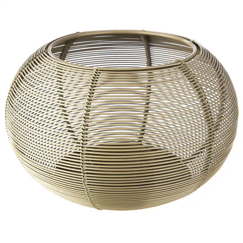 Windlicht – Gestreiftes Muster, Runde Form, 11cm Höhe - Rica | Gilde Beliebt