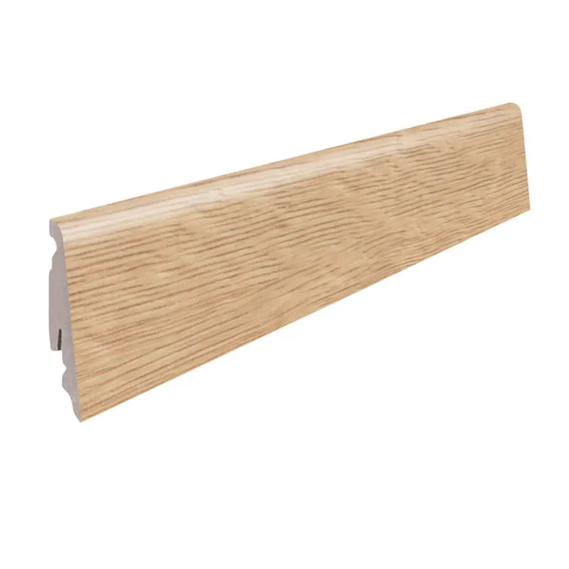 Neu MDF-Sockelleiste, Eiche Italica creme