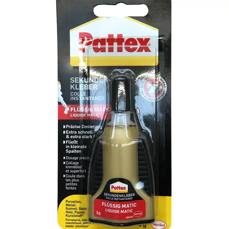 Rabatt PATTEX Sekundenkleber Matic flues.