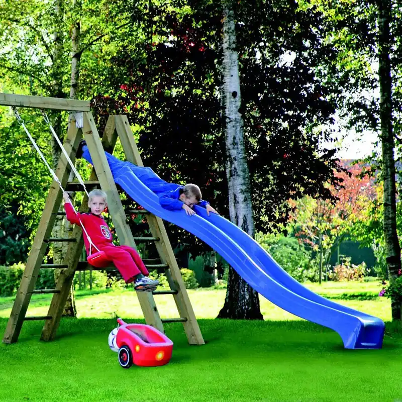 Aktuell Wellenrutsche blau 220 cm