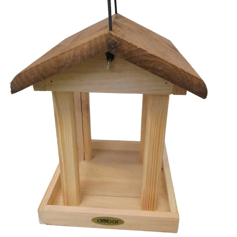 Neue Ware Vogelfutterhaus, zum Hängen, Quadrat