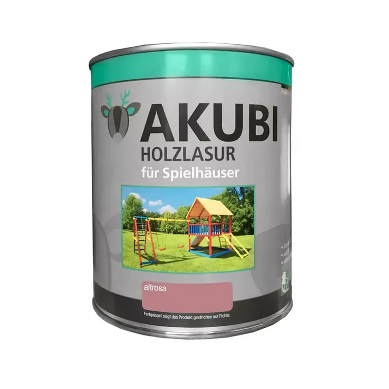 Preiswert Akubi Kindermalfarbe 750 ml Altrosa
