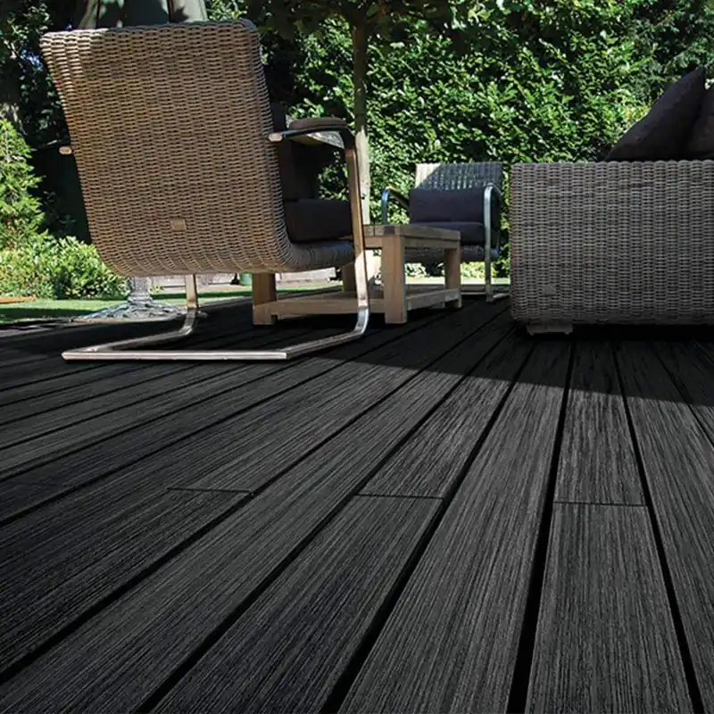 Zertifiziert WPC Terrassendielen massiv Vintage