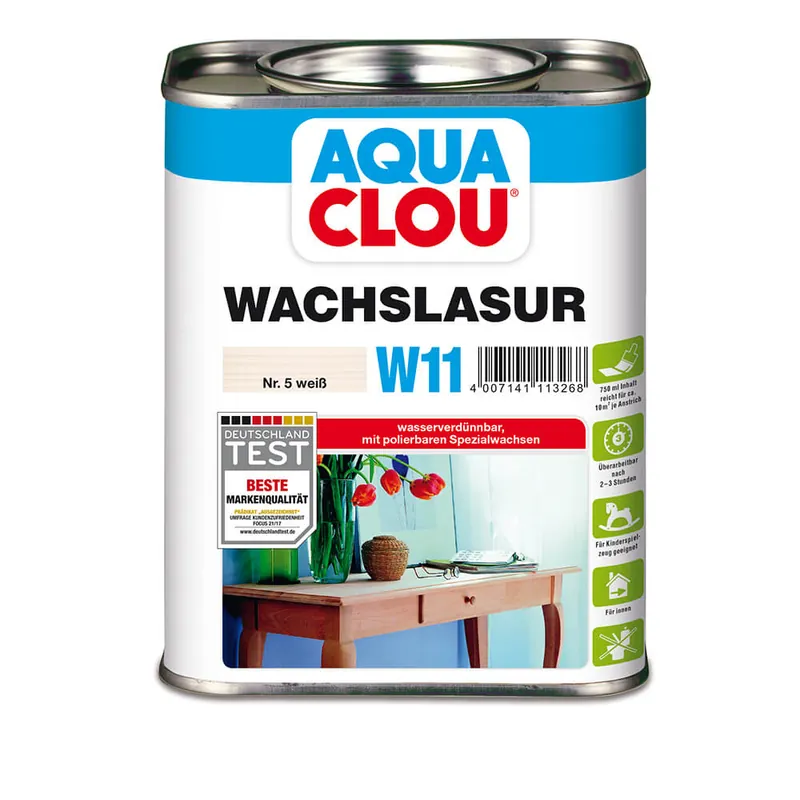 CLOU W11 Aqua Wachslasur Saisonangebot