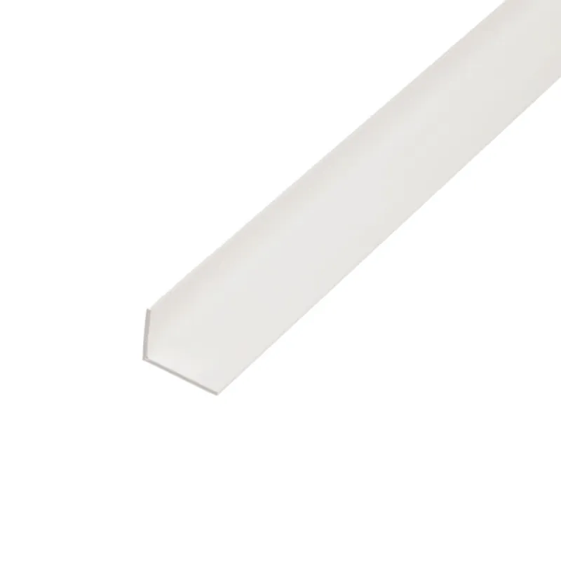 Markenprodukt Winkelprofil Kunststoff weiß