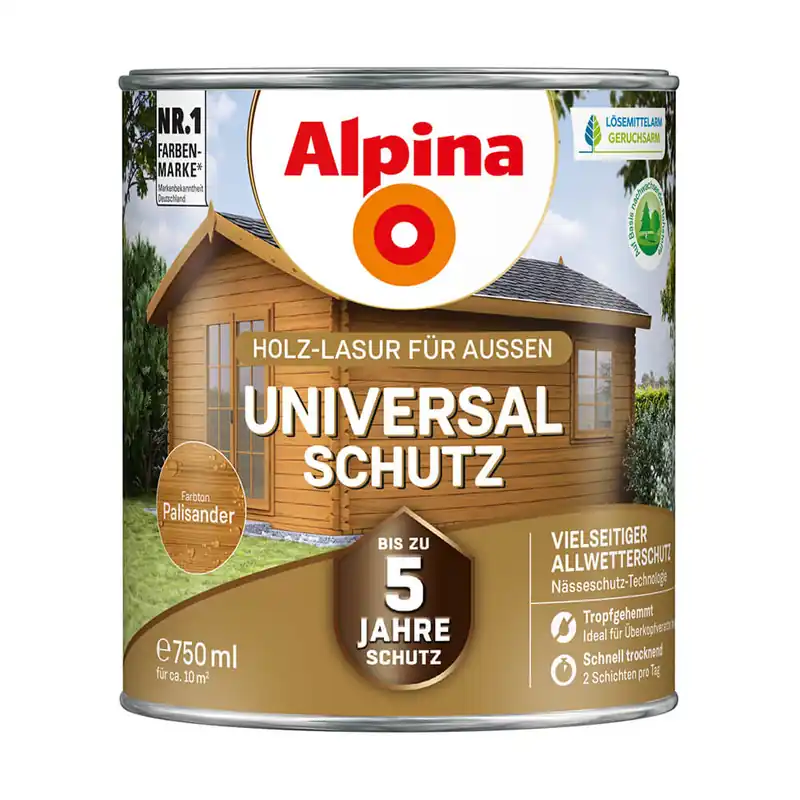Alpina Universalschutz Holzlasur Nur Für Kurze Zeit