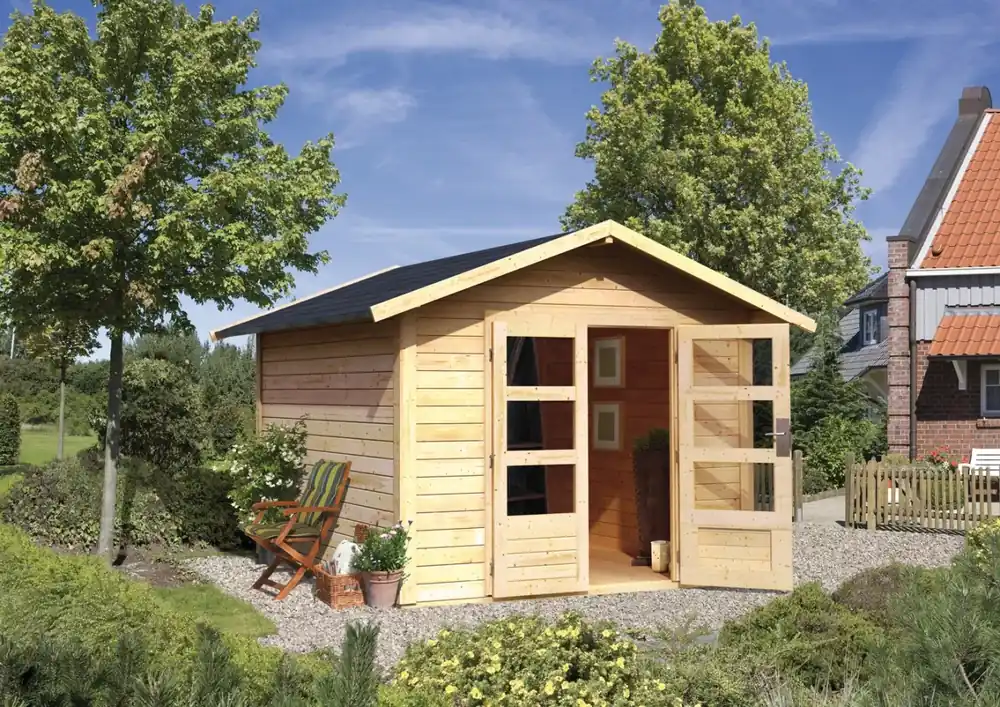 Neu Gartenhaus Satteldach Talkau 8
