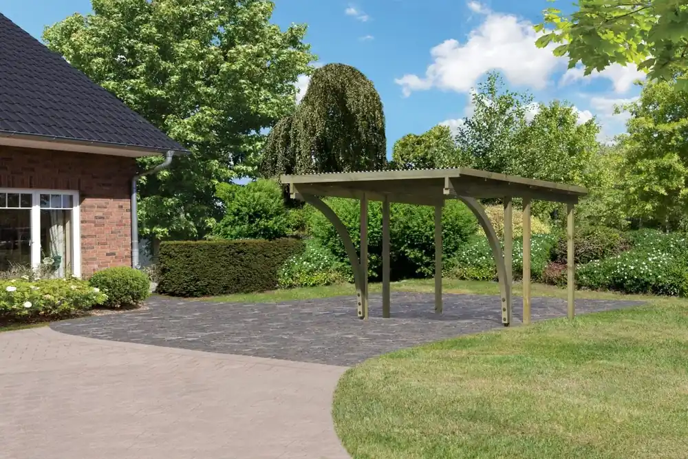 Geprüft Einzelcarport Eco 1