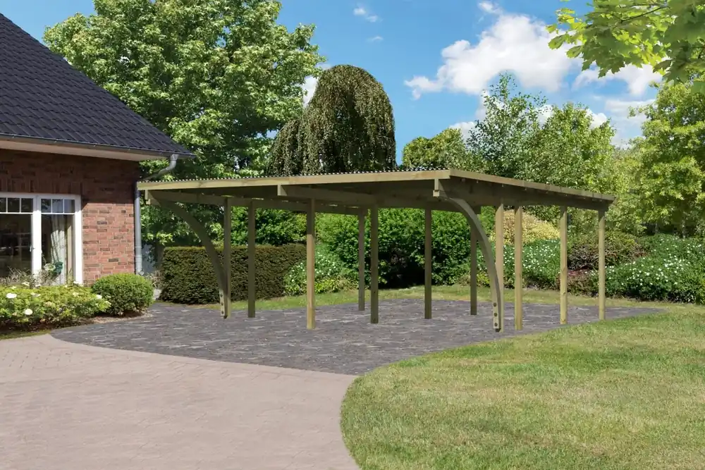Begrenztes Angebot Doppelcarport Eco 2