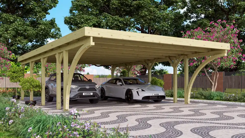 Neue Kollektion Doppelcarport Classic 3