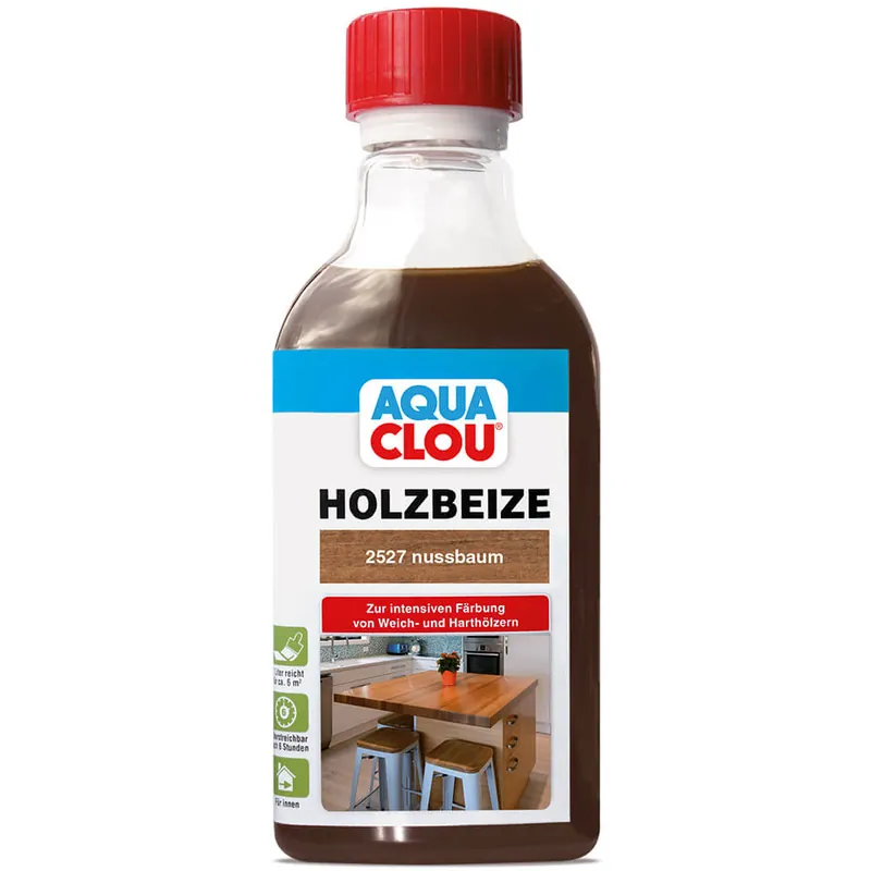 Geprüft CLOU B11 Aqua Holzbeize 250 ml