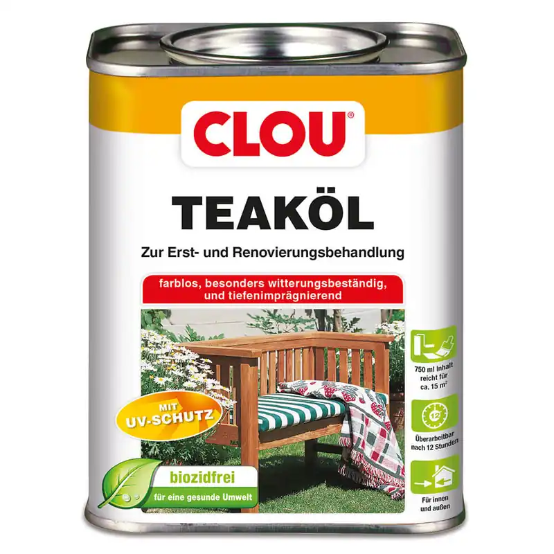 Neu Im Sortiment Clou Teaköl