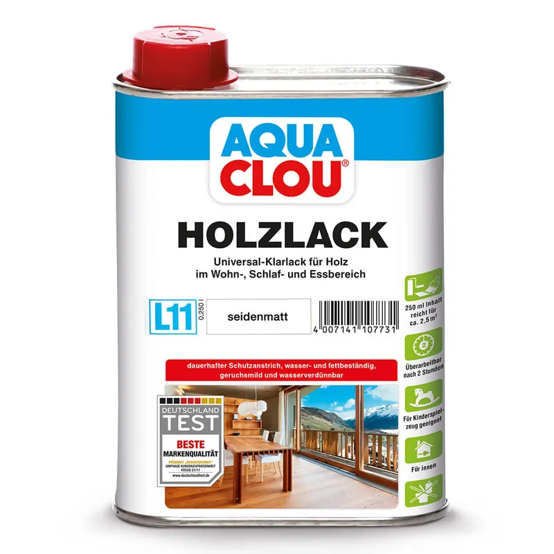 Sonderaktion Clou L11 Aqua Holzlack