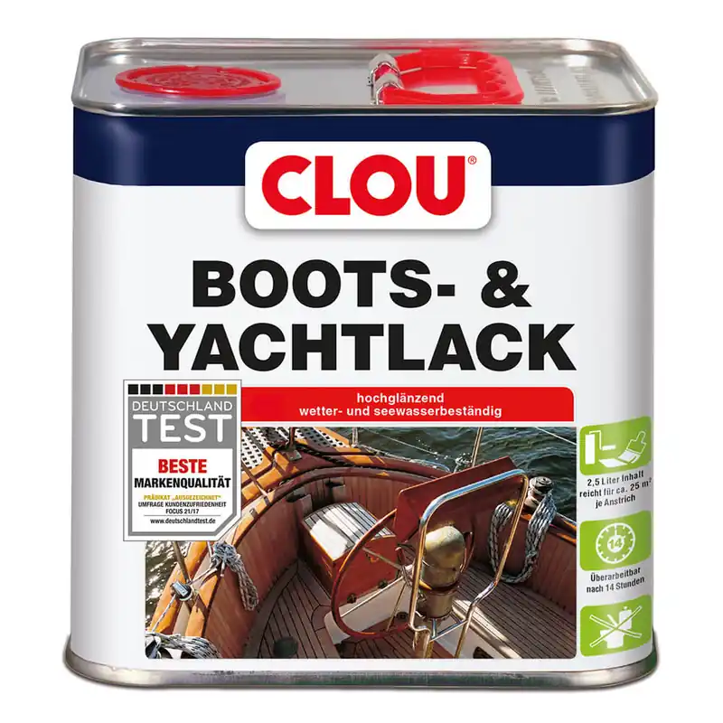 Clou Yachtlack Markenprodukt