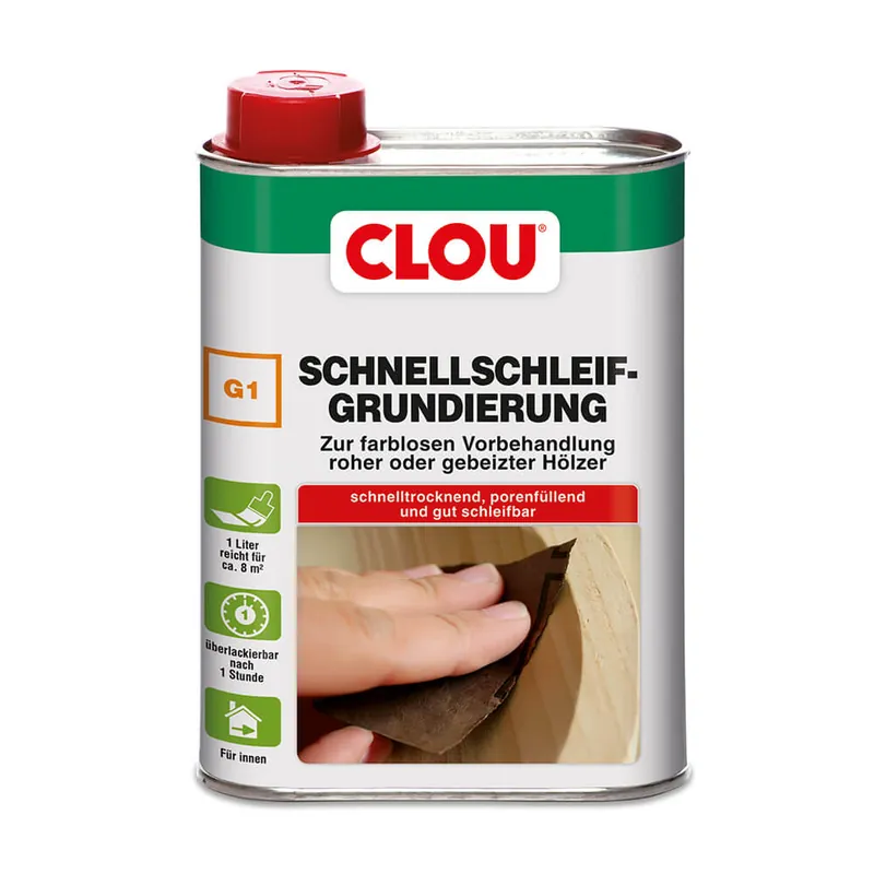 Preisreduziert Clou Schnellschleifgrund