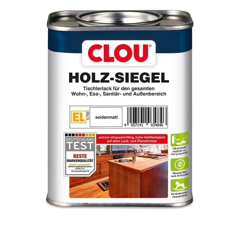 Top-Angebot Clou EL Holzsiegel