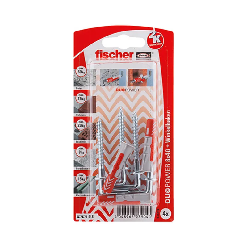 Fischer DUOPOWER mit Haken Sonderangebot