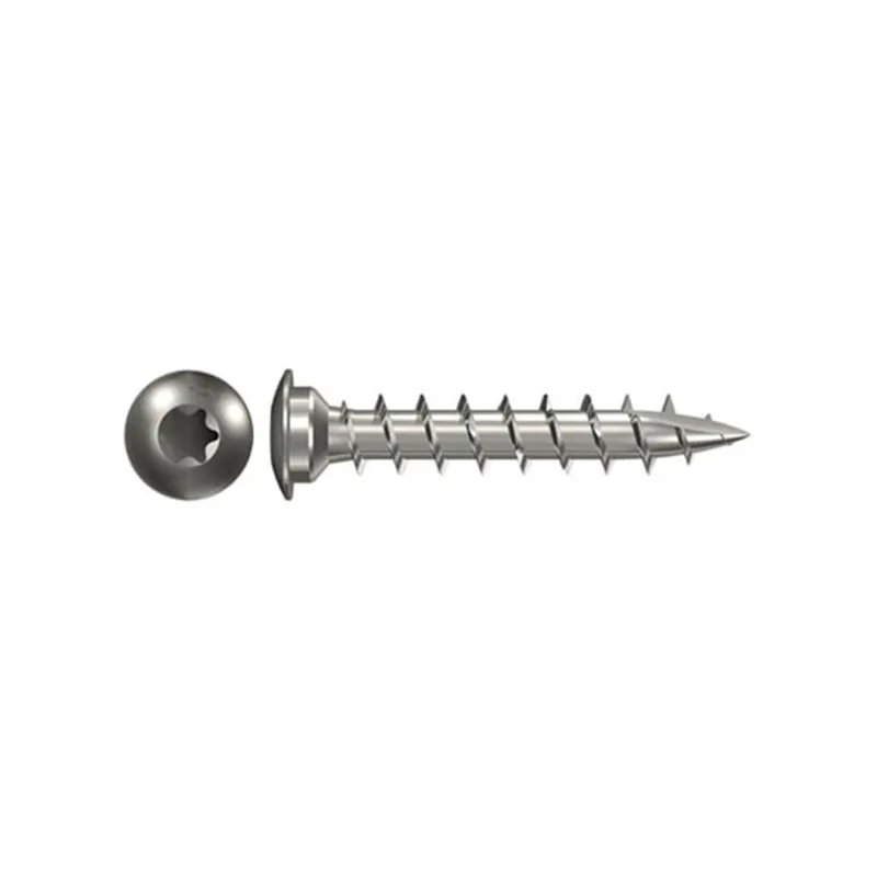 Billig Pfostenschrauben 7 x 50 mm A2 VG TX
