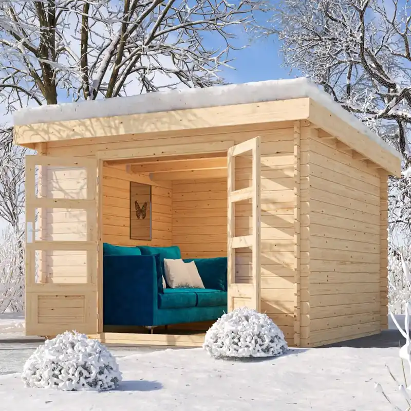 Sichere Zahlung Blockbohlenhaus Olaf 5