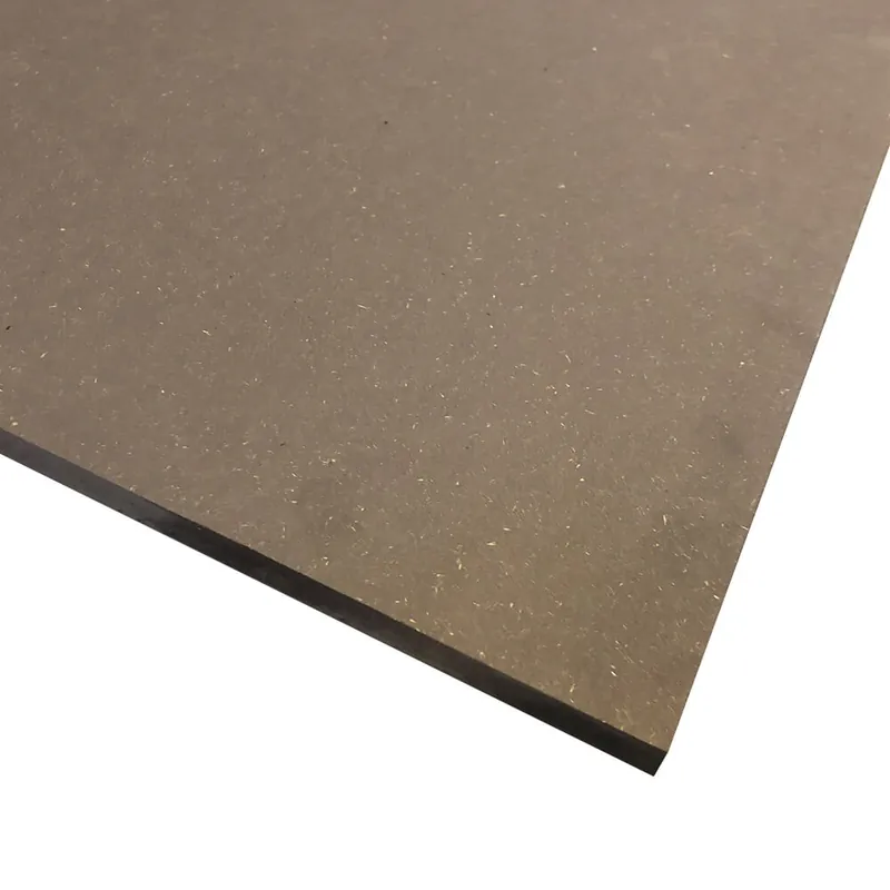 Bestpreis MDF Platte, schwarz durchgefärbt