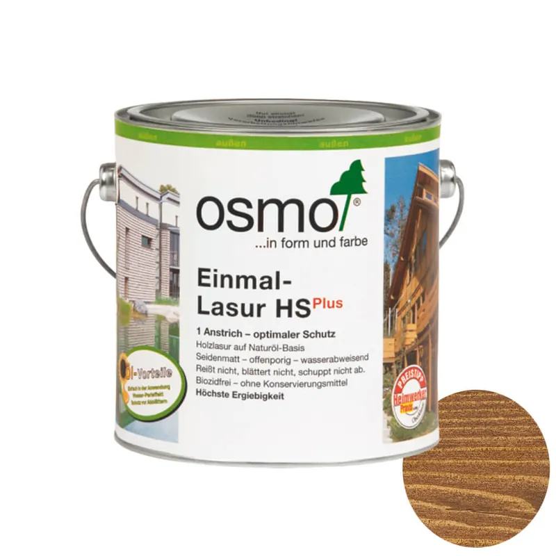 Abverkauf OSMO Einmal Lasur HS Plus