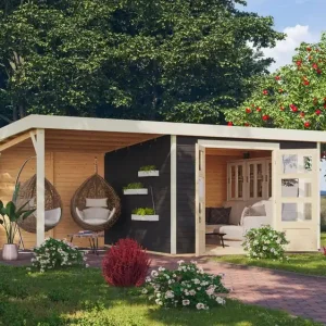 Zertifiziert Gartenhaus Kerko 6