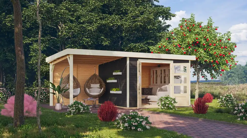 Zertifiziert Gartenhaus Kerko 6