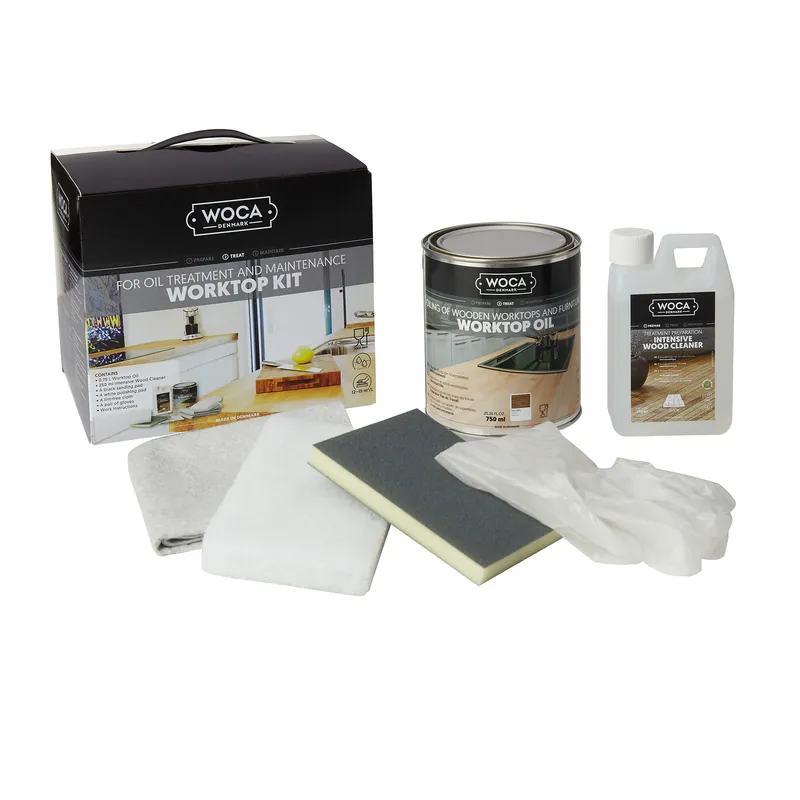 WOCA Worktop Kit Pflegeset Ausverkauf