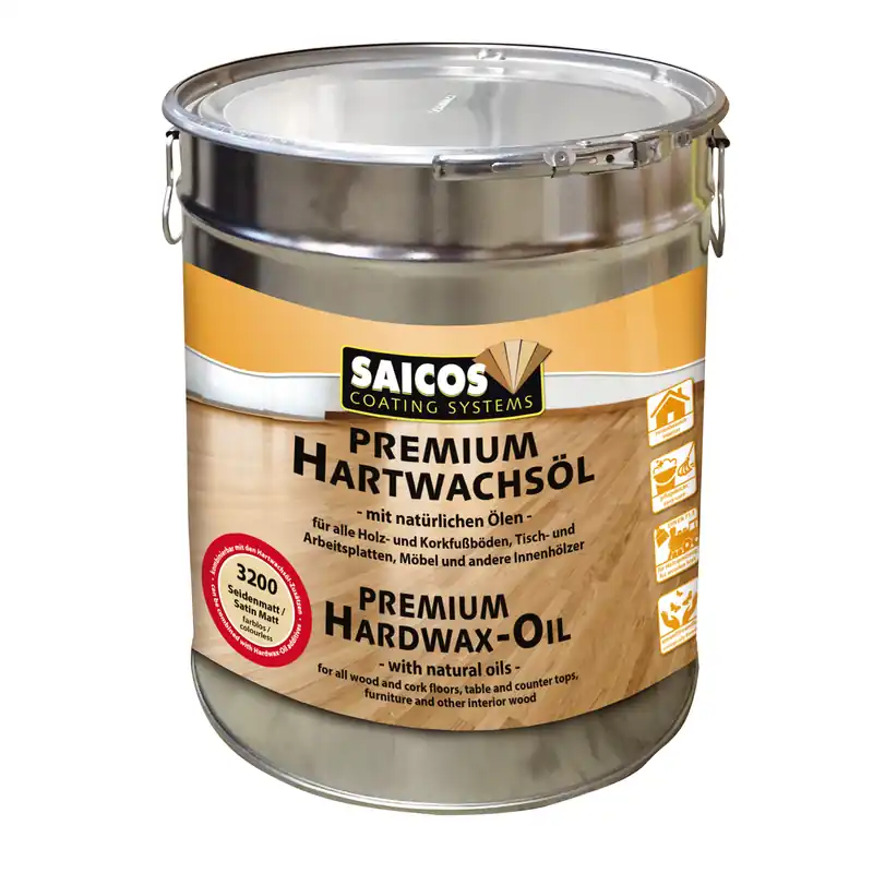 Top-Angebot SAICOS Premium Hartwachsöl Seidenmatt