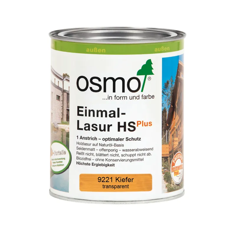 Must-Have Osmo Einmal-Lasur HS+ Kiefer 750ml