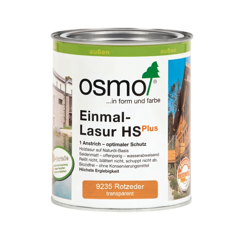 Jetzt Bestellen Osmo Einmal-Lasur HS+ Rotzeder 750ml