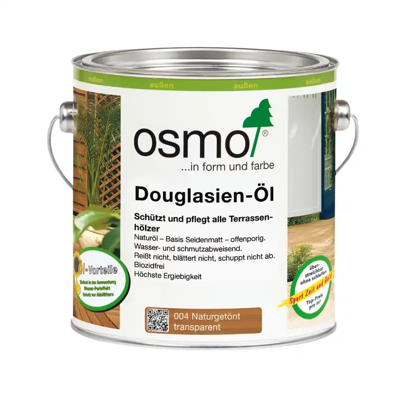 Neu Osmo Douglasien-Öl 2,5 Ltr.