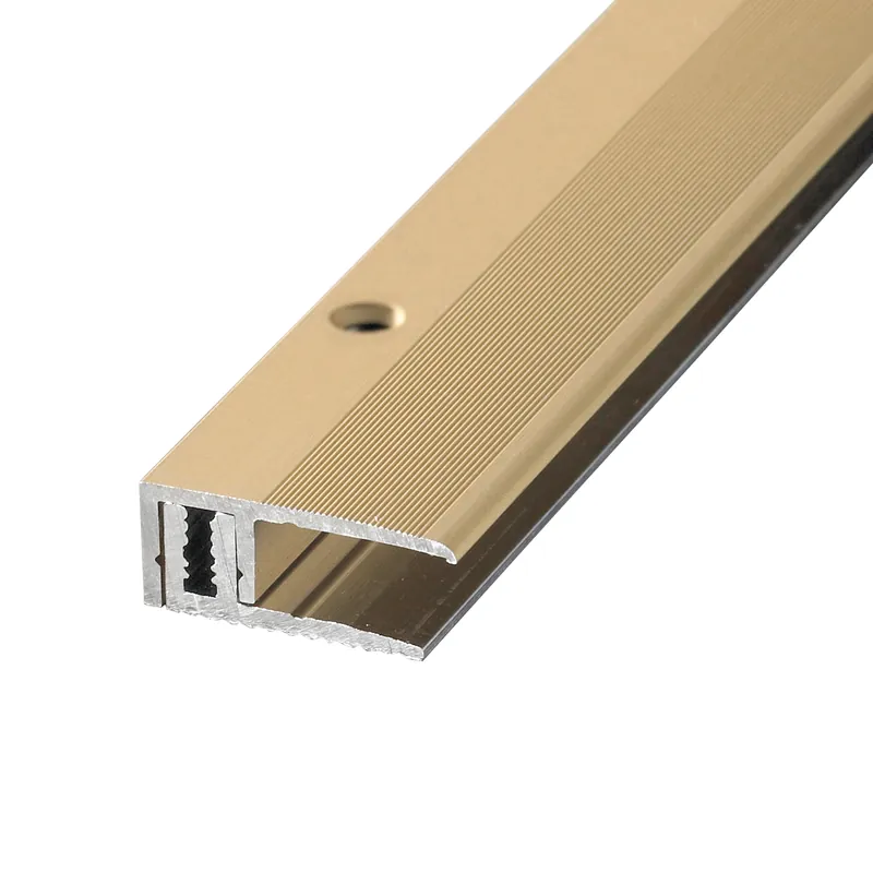 Abschlussprofil Alu Champagne 1,00 m Markenware