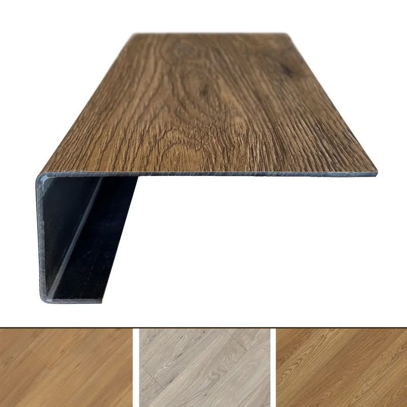 Sichere Zahlung Vinyl-Treppenkante U-Form 1227 mm