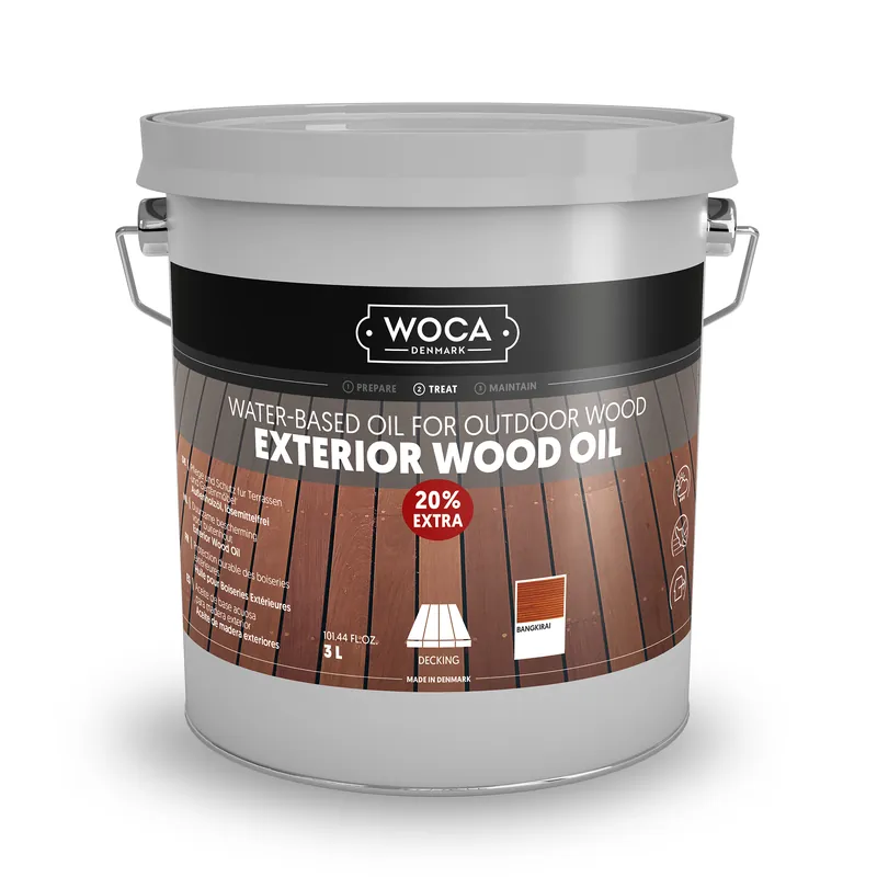 WOCA Außenholzöl Bangkirai 3 Ltr. Online Kaufen